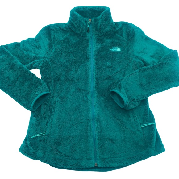 The North Face Jackets & Blazers - Small The North Face Emerald Plush Zip Up EUC